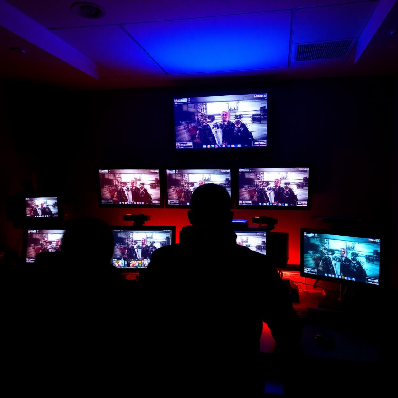 Livestream control room